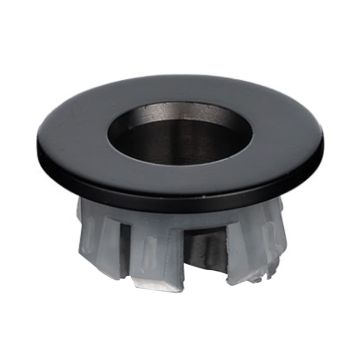 Badea Überlauflochabdeckung schwarz