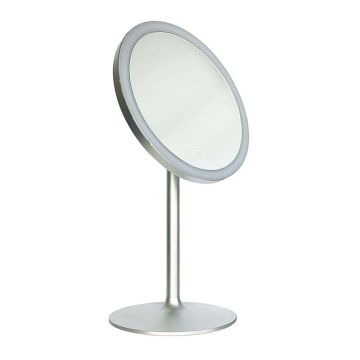 badshop.de Design Kosmetikspiegel - Juliana freistehend, 360 Grad Schwenkbar, di