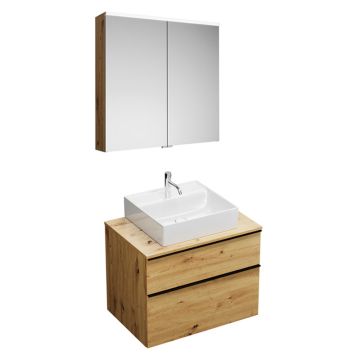 Burgbad Eqio Badmöbel Set - 80 cm