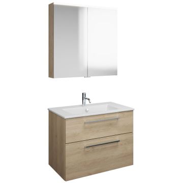 Burgbad Eqio Badmöbel Set Slim - 82 cm