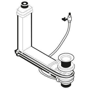 Burgbad Zubehör Ablaufventil / Ab- und Überlaufventil Clou