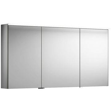 Burgbad Yumo Spiegelschrank 130 cm Doppeltür links