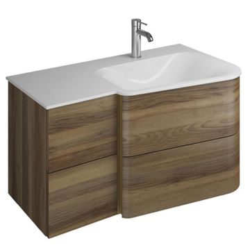 Burgbad Badu Waschtisch mit Unterschrank Set 3 - 92 cm