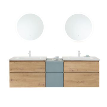 Burgbad LIN20 Badmöbel Set 52 - 206 cm