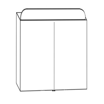 Burgbad b.me Spiegelschrank - 60 cm