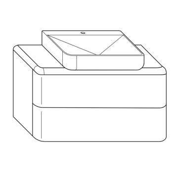 Burgbad b.me Waschtisch mit Unterschrank - 100 cm