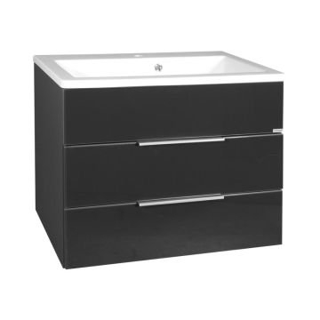 Fackelmann Kara Waschtisch mit Unterschrank Set 12 - 80 cm