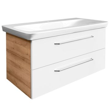 Fackelmann Milano Waschtisch mit Unterschrank - 107,5 cm