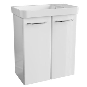 Fackelmann Milano Waschtisch mit Unterschrank - 55,5 cm