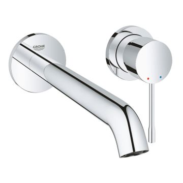 GROHE 2 Loch Waschtisch Wandbatterie Essence