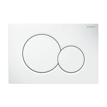 Geberit Sigma01 Drückerplatte WC für 2-Mengen-Spülung