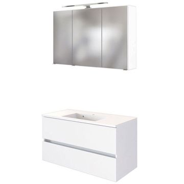 Held Möbel Baabe Badmöbel Set 7 - 100 cm