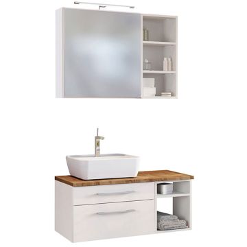 Held Möbel Davos Badmöbel Set 22 - 90 cm