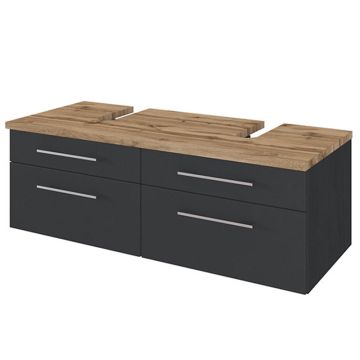 Held Möbel Davos Waschbeckenunterschrank 120 cm