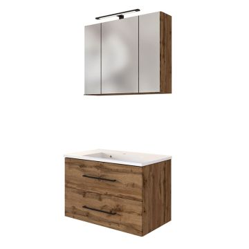 Held Möbel Luzern Badmöbel Set 2 - 80 cm