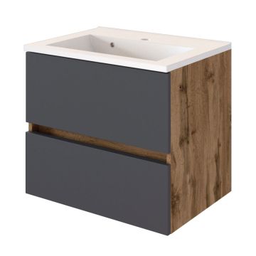 Held Möbel Lucca Waschtisch mit Unterschrank - 60 cm