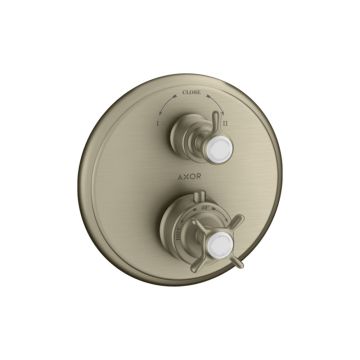 Axor Montreux Thermostat Unterputz mit Kreuzgriff und Ab- / Umstellventil