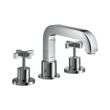 Axor Citterio Wannenrandarmatur mit Kreuzgriffen