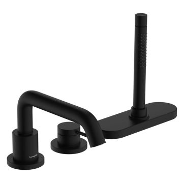 Hansgrohe Tecturis S Waschtischarmatur - 3-Loch Einhebel-Wannenrandmischer