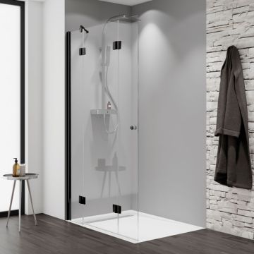 HSK Walk In Aperto - Drehfalttür + Festelement