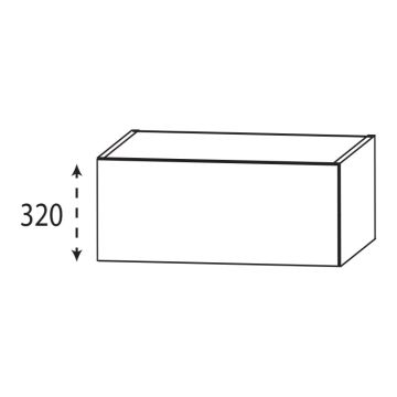Laguna Platino 2.0 Waschtischunterschrank - 80 cm Skizze