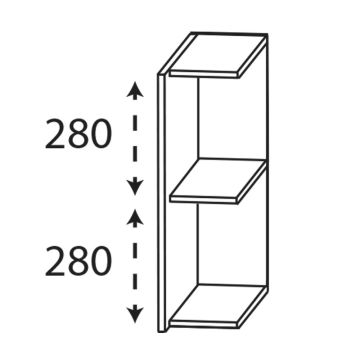 Laguna Reflex Regal / Anbau für Waschtischverlängerung Skizze