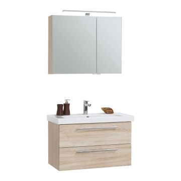 Laguna Kera.Home Badmöbel Set - 85 cm Variante links