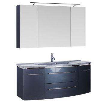 Marlin Bad 3040 - CITYplus Badmöbel Set 9 - 122 cm