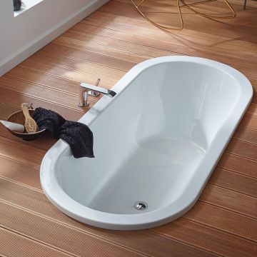 Mauersberger Crispa Oval Badewanne 180 cm Ambiente
