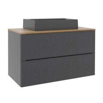 Nobilia Urban Style Waschtisch mit Unterschrank Set 10 - 100 cm