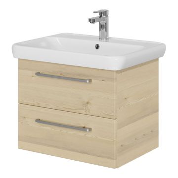 Pelipal Pineo Keramikwaschtisch mit Unterschrank 69 cm