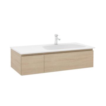 Pelipal PCON Solid Surface Waschtisch mit Unterschrank 107 cm