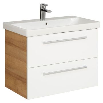 Pelipal PCON Waschtisch mit Unterschrank Set 80 cm