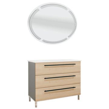 Puris Kera Plan Badmöbel Set 16 - 102 cm