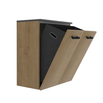 Puris Linea Highboard - 60 cm geöffnet