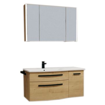 Puris Linea Badmöbel Set 14 - 100 cm