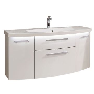 Puris Vuelta Waschtisch mit Unterschrank 121 cm mit 2 Auszügen 2 Türen