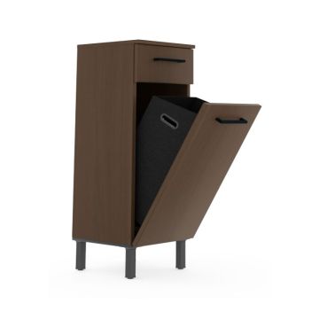 Puris Quada Highboard 40 cm Breite geöffnet