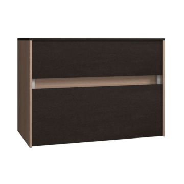 Puris Unique Unterschrank 60 cm mit 1 Schubkasten und 1 Auszug