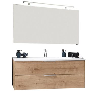 Puris D.Light Badmöbel Set - 123,2 cm