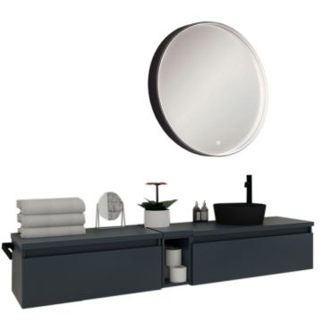 Puris Vialli Badmöbel Set 12 - 200,8 cm