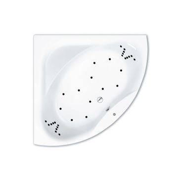 Repabad Taurus 150 x 150 cm, mit Aqua-Comfort