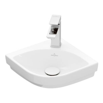 Villeroy und Boch Subway 3.0 Eckwaschtisch 32 cm, Hahnloch,