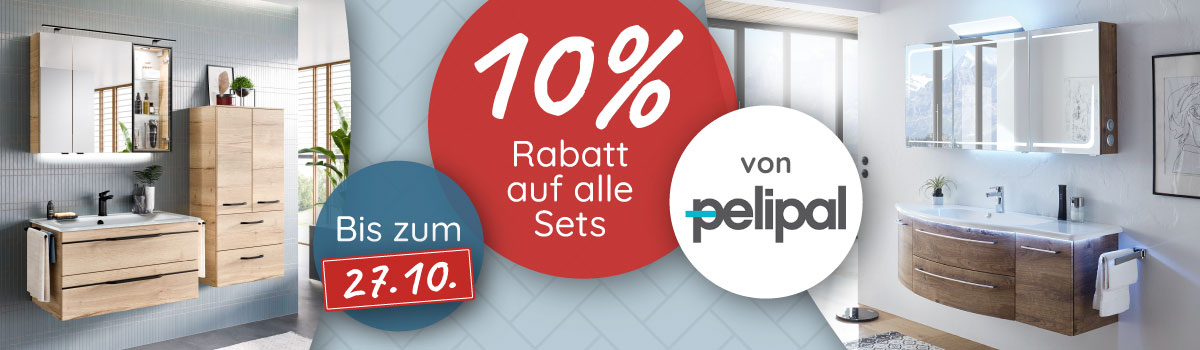 Pelipal 10% auf Sets